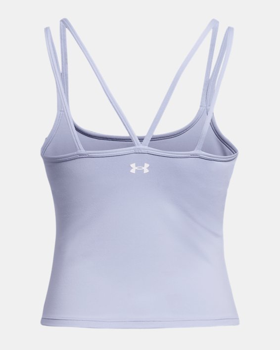 Women's UA Motion Strappy Tank in Purple image number 3